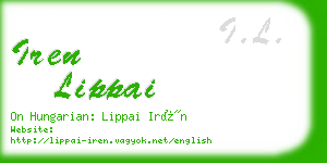 iren lippai business card